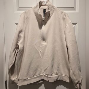 SOLD - Lululemon Men's Steady State Half Zip - Size XL - Bone Color!